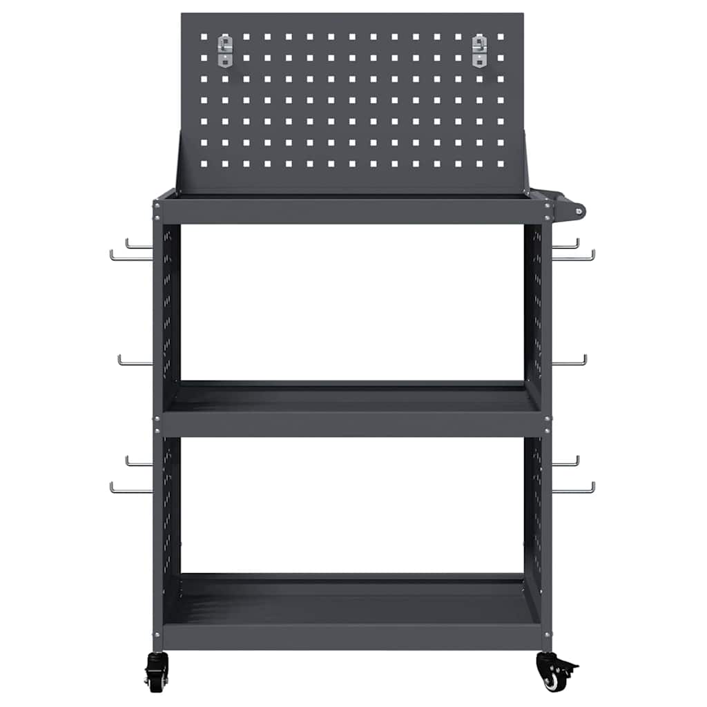 Työkalukärry Antrasiitti 65 X 35 X 111 Cm Kylmävalssattu Teräs