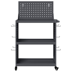 Työkalukärry Antrasiitti 65 X 35 X 111 Cm Kylmävalssattu Teräs