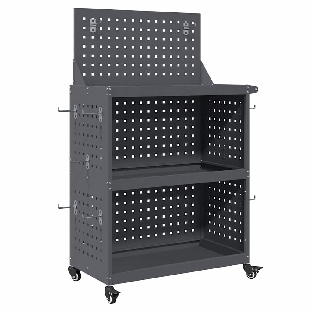 Työkalukärry Antrasiitti 65 X 35 X 111 Cm Kylmävalssattu Teräs