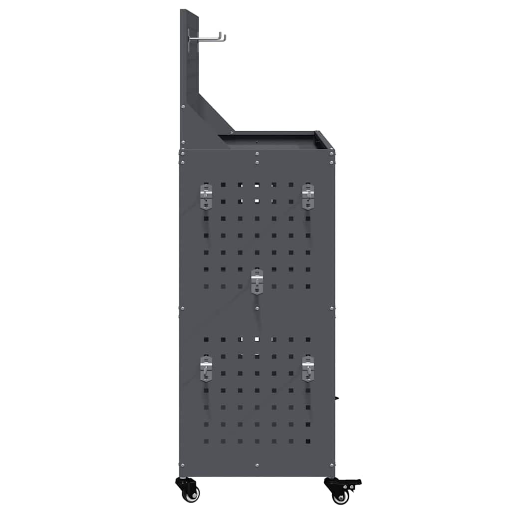 Työkalukärry Antrasiitti 65 X 35 X 111 Cm Kylmävalssattu Teräs