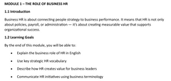 Business HR English for Non-Native Professionals