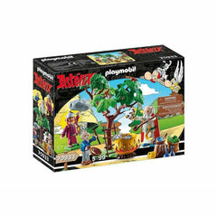 Playset Playmobil Getafix with the cauldron of Magic Potion Astérix 70933 57 Kappaletta
