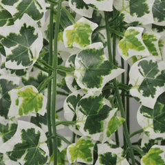 2 pcs Artificial Variegated Ivy Bush 90 cm