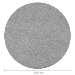 Artificial grass with studs diameter 130 cm gray round